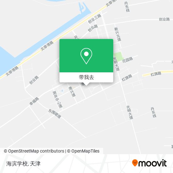 海滨学校地图