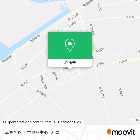 幸福社区卫生服务中心地图