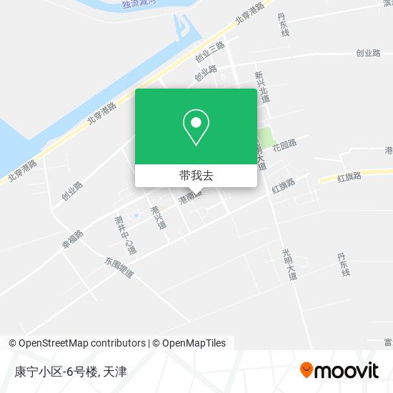 康宁小区-6号楼地图