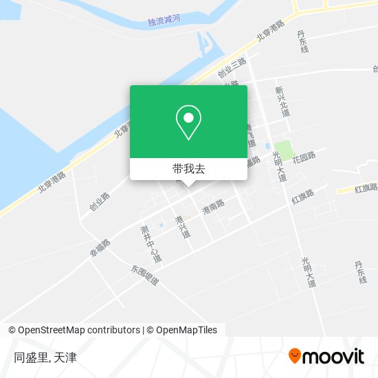 同盛里地图