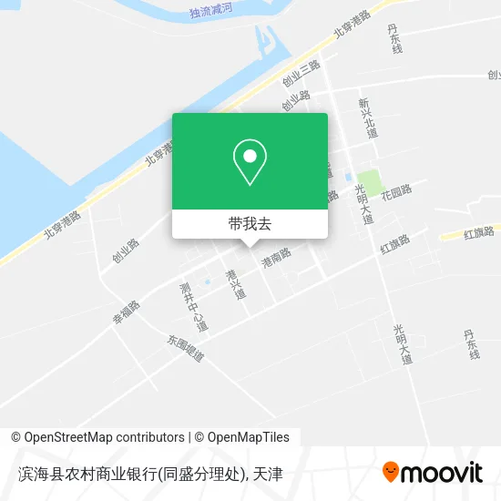 滨海县农村商业银行(同盛分理处)地图