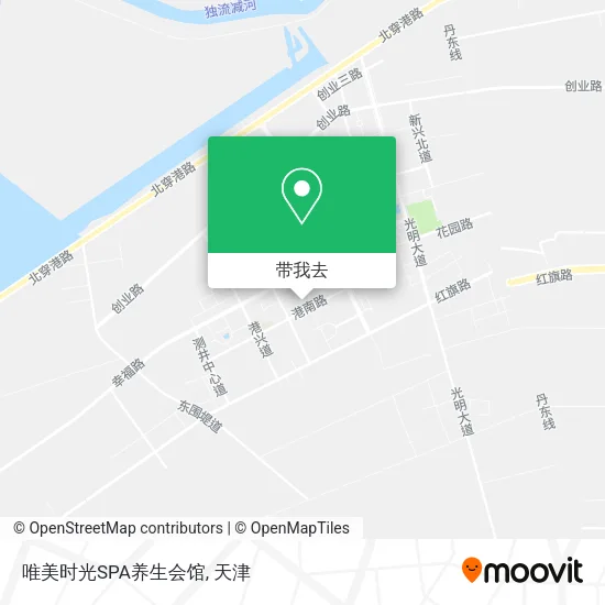 唯美时光SPA养生会馆地图