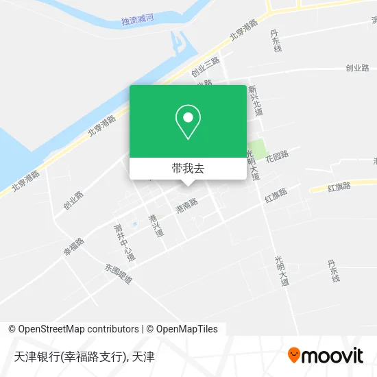 天津银行(幸福路支行)地图
