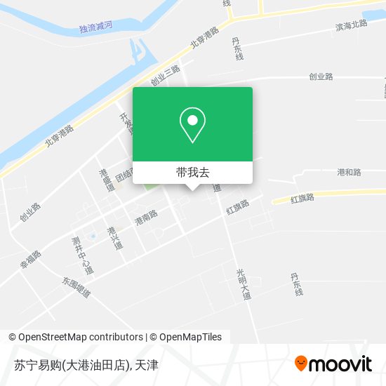 苏宁易购(大港油田店)地图