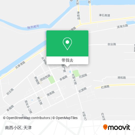 南西小区地图