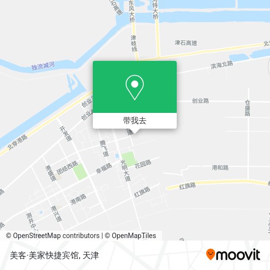 美客·美家快捷宾馆地图