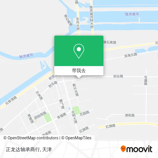 正龙达轴承商行地图
