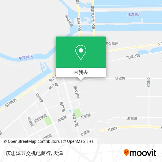 庆忠源五交机电商行地图