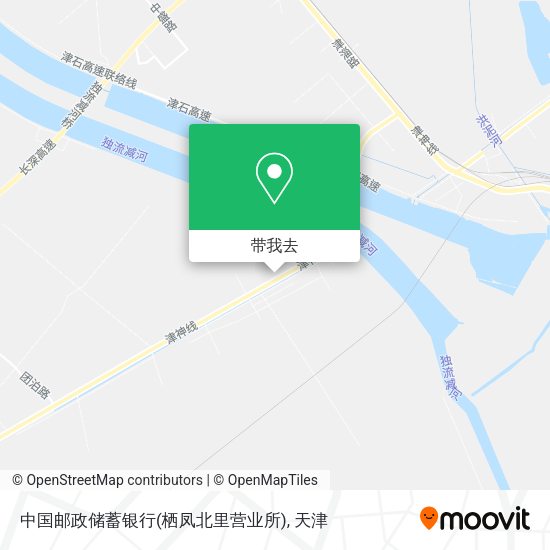 中国邮政储蓄银行(栖凤北里营业所)地图