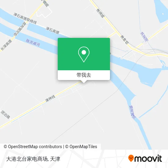 大港北台家电商场地图