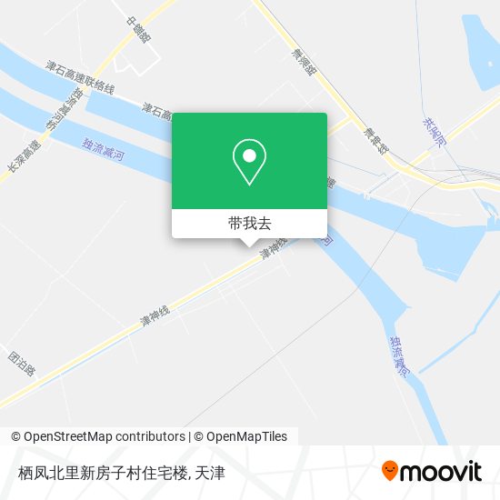 栖凤北里新房子村住宅楼地图