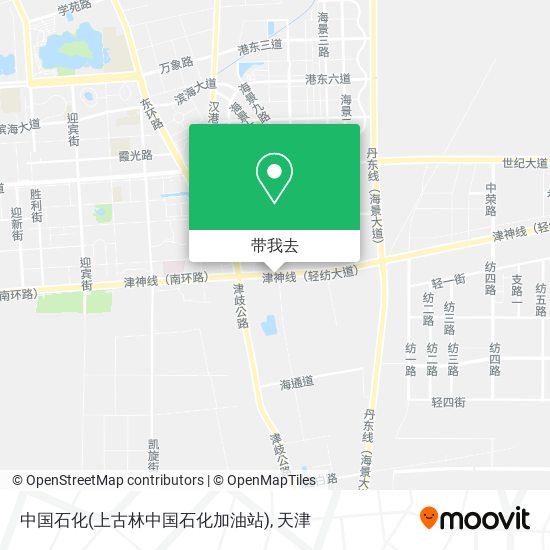 中国石化(上古林中国石化加油站)地图