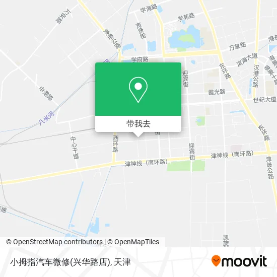 小拇指汽车微修(兴华路店)地图