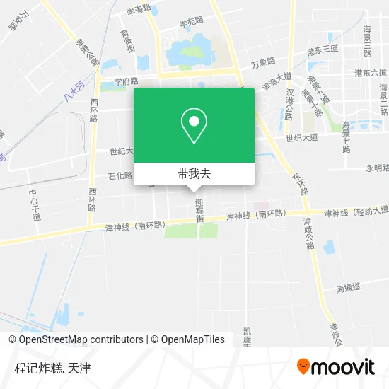 程记炸糕地图