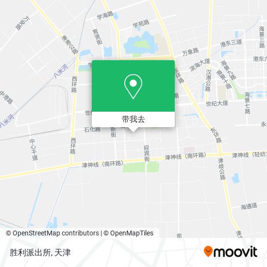 胜利派出所地图