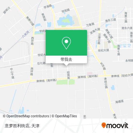 意梦胜利街店地图