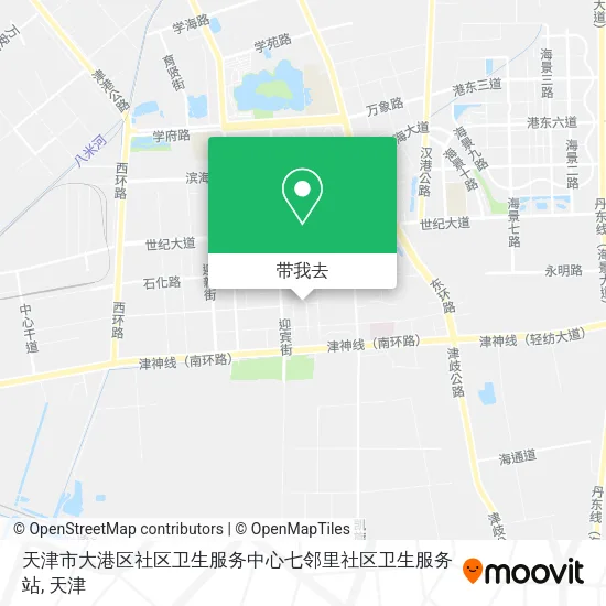 天津市大港区社区卫生服务中心七邻里社区卫生服务站地图