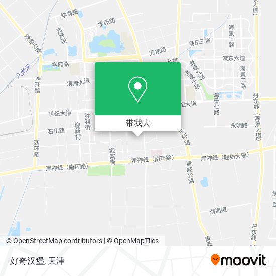 好奇汉堡地图