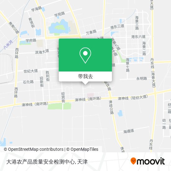 大港农产品质量安全检测中心地图