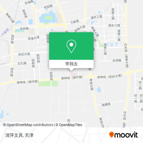 清萍文具地图