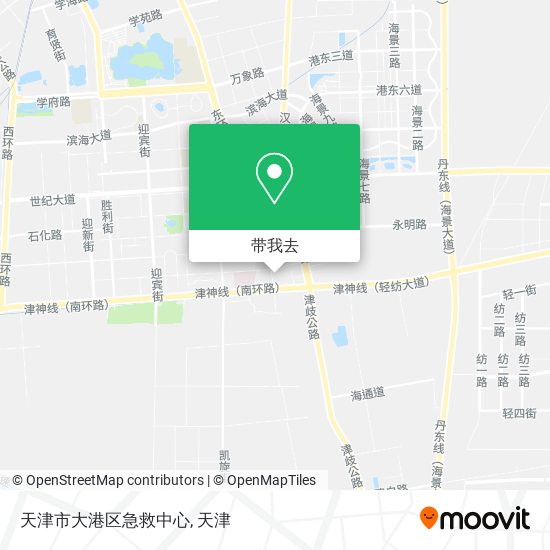天津市大港区急救中心地图