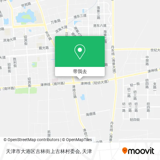 天津市大港区古林街上古林村委会地图