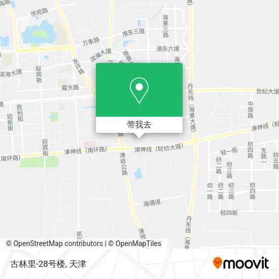 古林里-28号楼地图