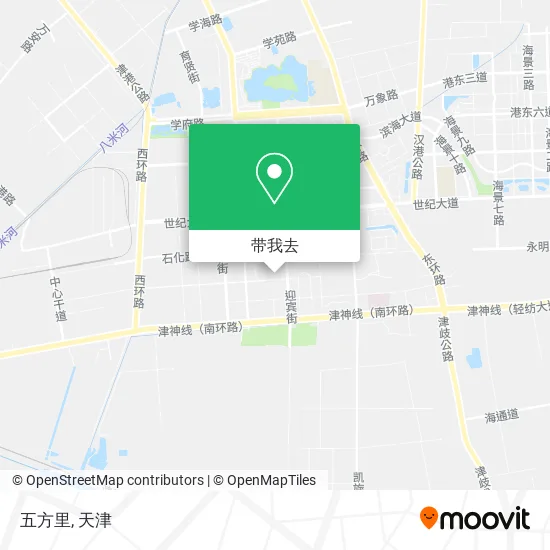 五方里地图