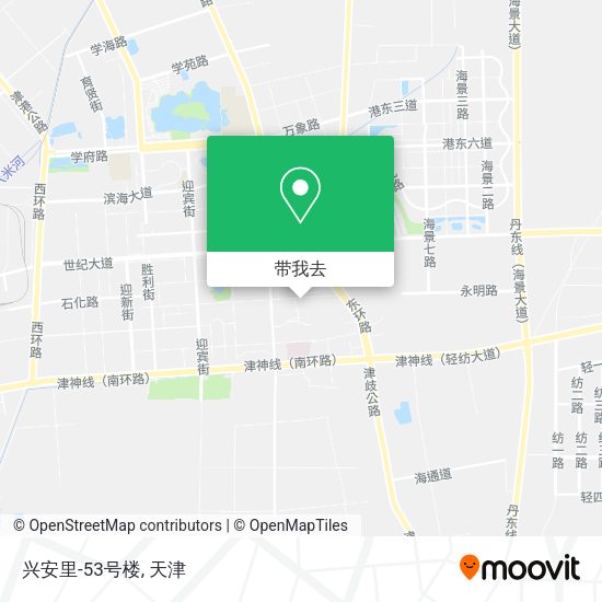 兴安里-53号楼地图