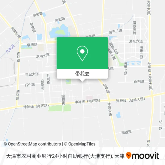 天津市农村商业银行24小时自助银行(大港支行)地图