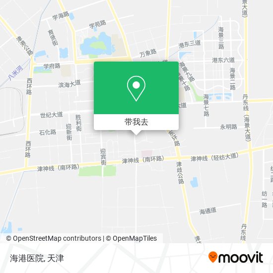 海港医院地图
