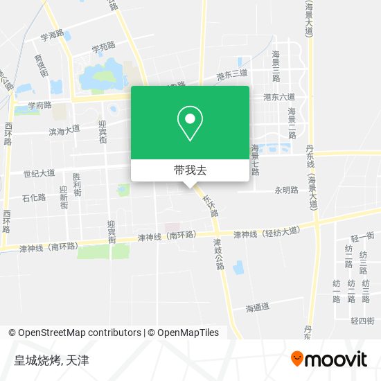皇城烧烤地图