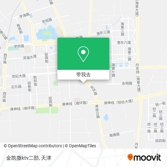 金凯撒ktv二部地图
