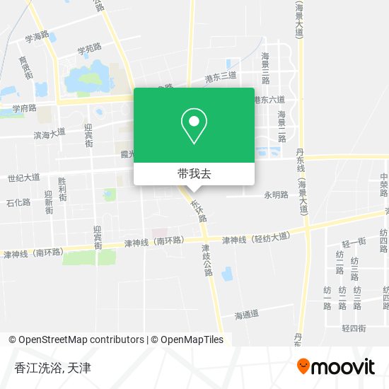 香江洗浴地图