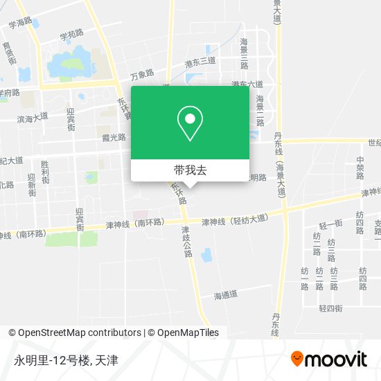永明里-12号楼地图