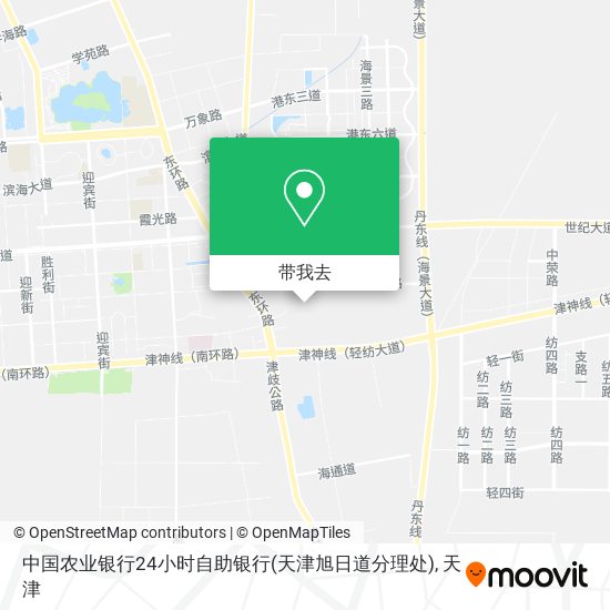 中国农业银行24小时自助银行(天津旭日道分理处)地图