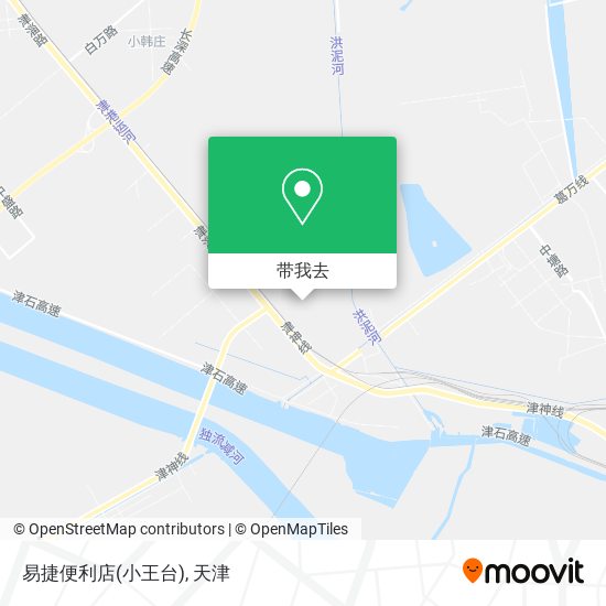 易捷便利店(小王台)地图
