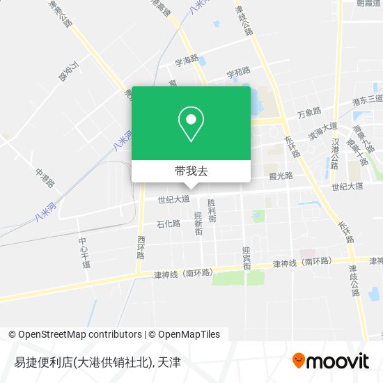 易捷便利店(大港供销社北)地图