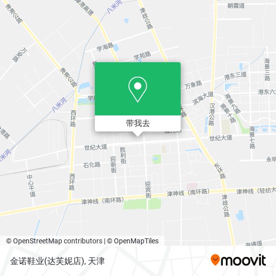 金诺鞋业(达芙妮店)地图