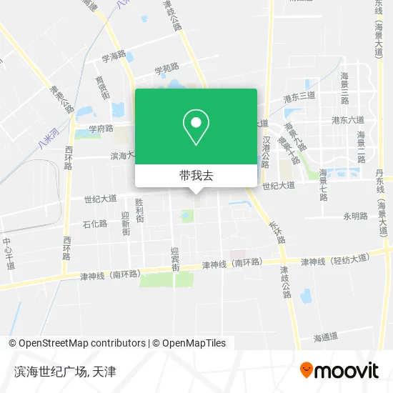 滨海世纪广场地图