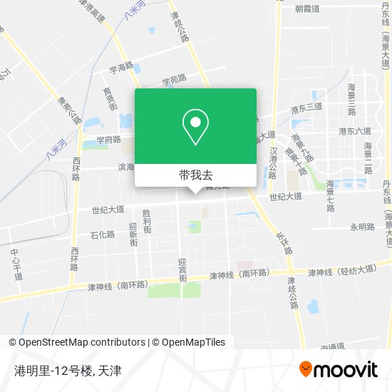 港明里-12号楼地图