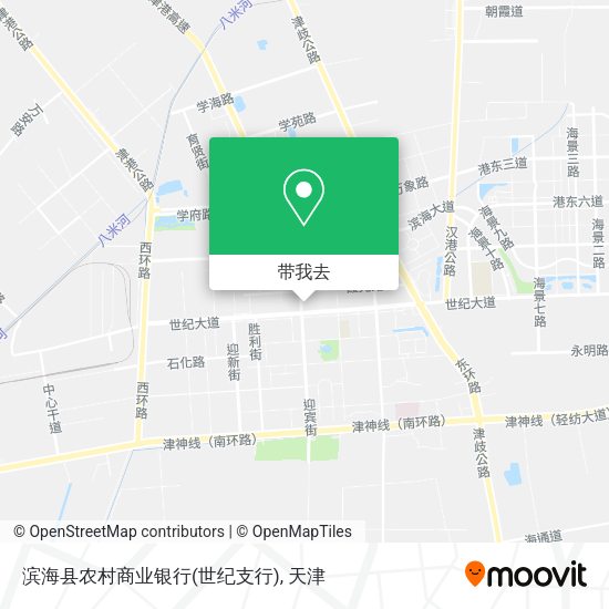滨海县农村商业银行(世纪支行)地图