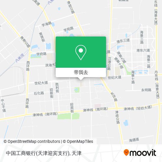 中国工商银行(天津迎宾支行)地图