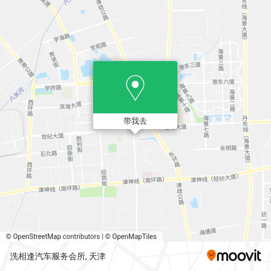 洗相逢汽车服务会所地图