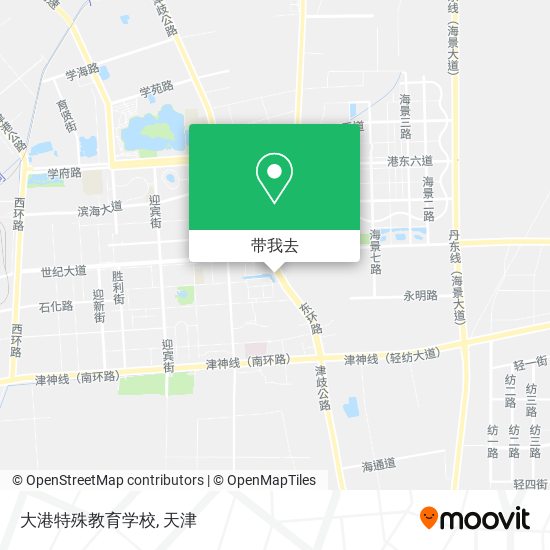 大港特殊教育学校地图