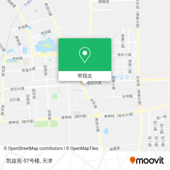 凯旋苑-57号楼地图
