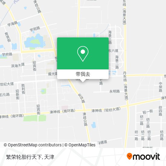 繁荣轮胎行天下地图