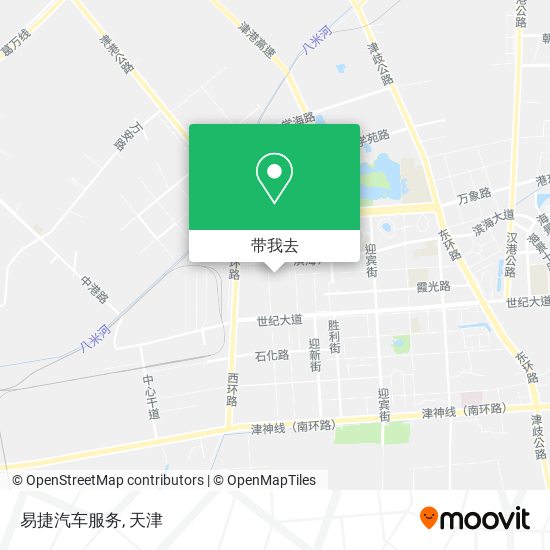 易捷汽车服务地图