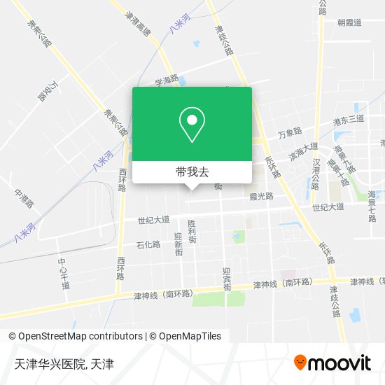 天津华兴医院地图