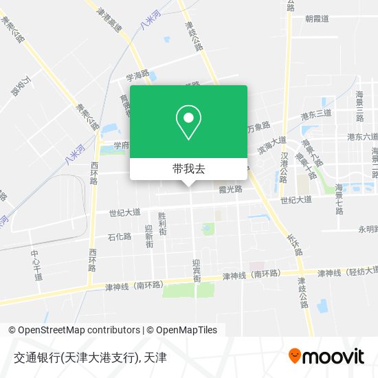 交通银行(天津大港支行)地图